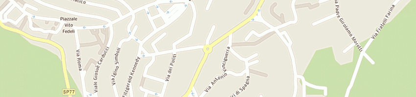 Mappa della impresa pl pennacchioni snc a RECANATI
