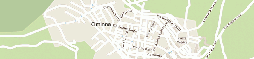 Mappa della impresa la monica giovanni a CIMINNA