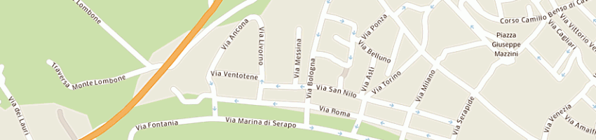 Mappa della impresa montanaro giuseppe a GAETA