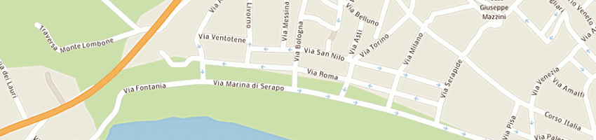 Mappa della impresa serapo pizza di ioime concetta a GAETA
