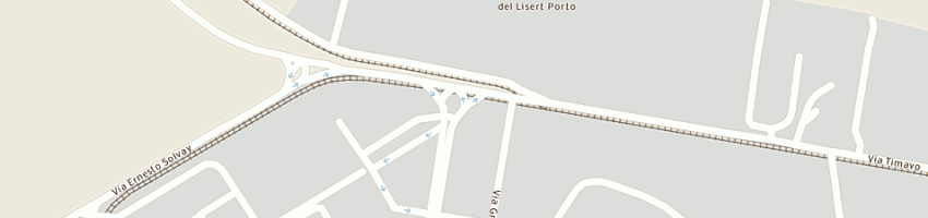 Mappa della impresa corporazione dei piloti del porto a MONFALCONE