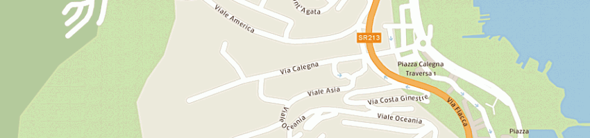 Mappa della impresa baby-park di di campo a GAETA