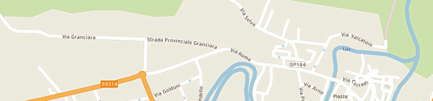 Mappa della impresa planet video di cianfarano paola e luigi sas a ISOLA DEL LIRI