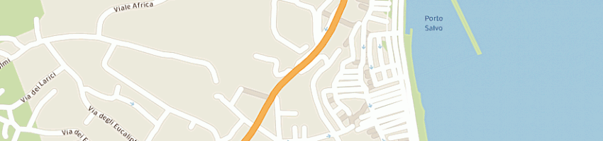 Mappa della impresa ottica look di meschino bruno a GAETA