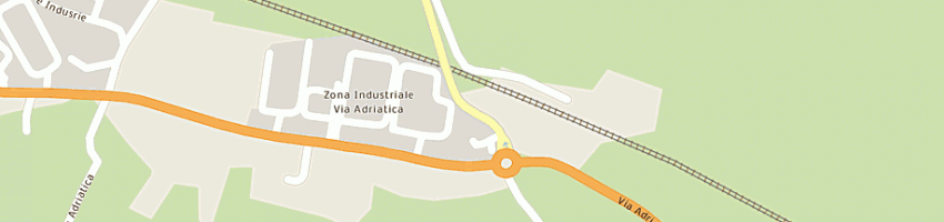 Mappa della impresa marinelli michele a CASTELFIDARDO