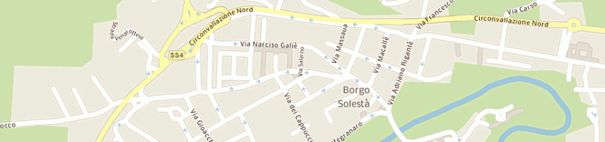 Mappa della impresa bar solesta' di conti e catalini snc a ASCOLI PICENO