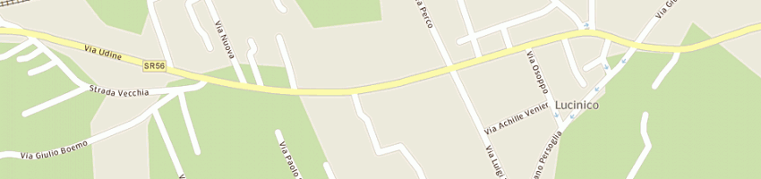 Mappa della impresa maxigelato snc a GORIZIA