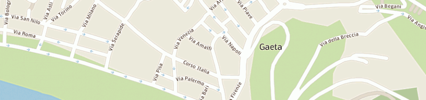 Mappa della impresa avallone paolo a GAETA