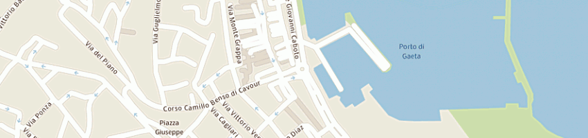 Mappa della impresa mici matteo a GAETA