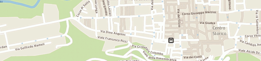 Mappa della impresa parking service di filipponi massimo e c snc a ASCOLI PICENO