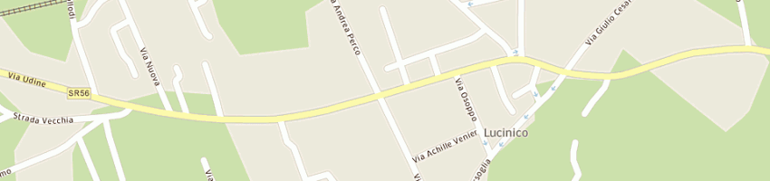 Mappa della impresa vidoz lucio a GORIZIA
