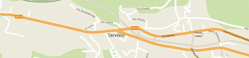 Mappa della impresa parronchi volfango a TARVISIO