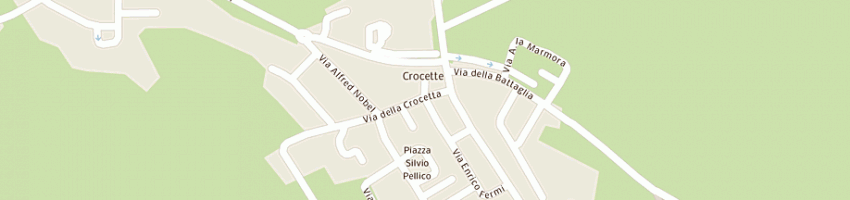 Mappa della impresa master production di toccaceli a e c snc a CASTELFIDARDO