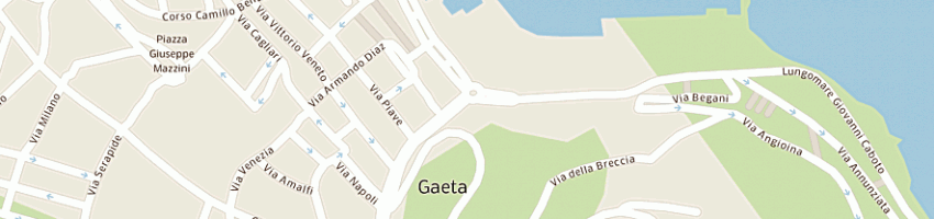 Mappa della impresa club nautico a GAETA
