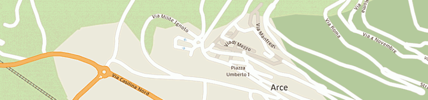 Mappa della impresa fae motori di petrucci ferdinando e c societa' in nome c a ARCE
