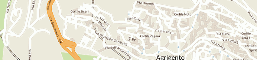 Mappa della impresa caramazza giovanni a AGRIGENTO