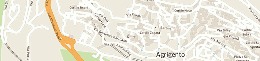 Mappa della impresa parrocchia san giacomo a AGRIGENTO