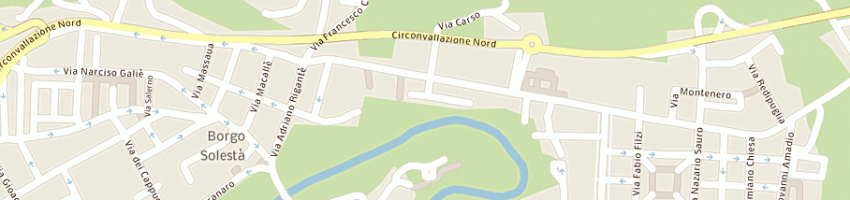 Mappa della impresa petti carlo rappresentanze a ASCOLI PICENO