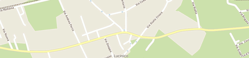 Mappa della impresa flli fregonese snc di fregonese i e p a GORIZIA