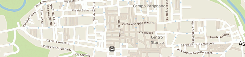 Mappa della impresa bar centrale di marini alessandro a ASCOLI PICENO