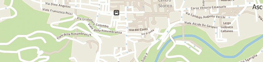 Mappa della impresa infoprogram di luzi vincenzo a ASCOLI PICENO