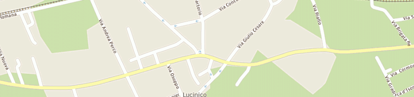 Mappa della impresa comune di gorizia a GORIZIA
