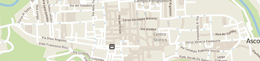 Mappa della impresa casa del ricamo a ASCOLI PICENO