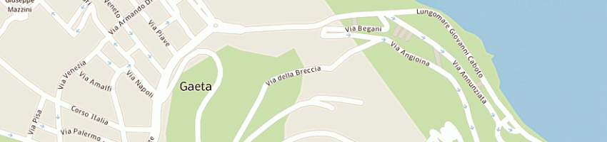 Mappa della impresa cervone srl a GAETA