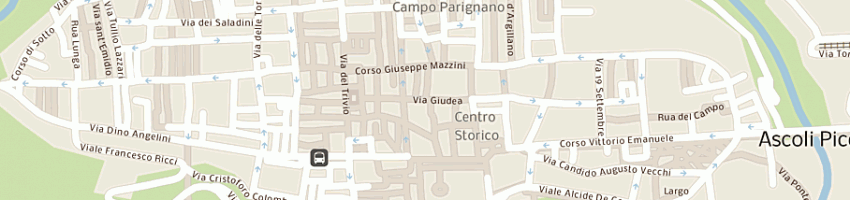 Mappa della impresa moda immagine hair center di allevi maurilio e cristiano snc a ASCOLI PICENO