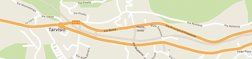 Mappa della impresa visual srl a TARVISIO