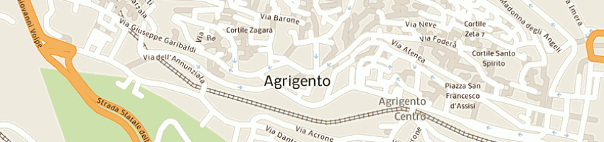 Mappa della impresa latino gianfranco a AGRIGENTO