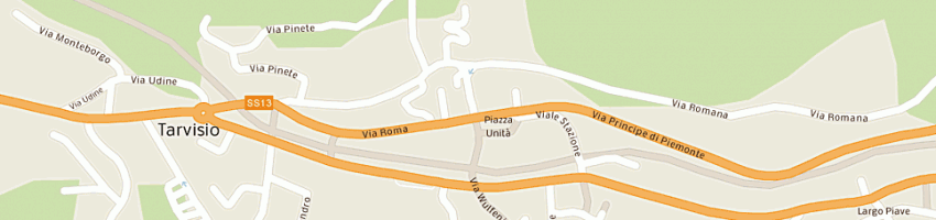 Mappa della impresa banca popolare friuladria spa a TARVISIO
