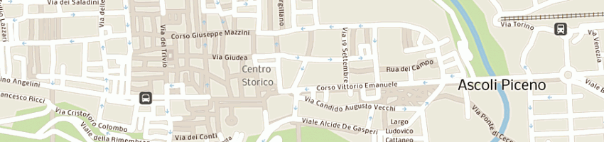 Mappa della impresa centro salus - ambulatorio a ASCOLI PICENO