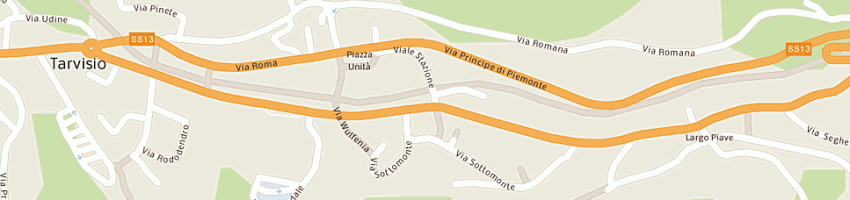 Mappa della impresa ferro sigfrido a TARVISIO