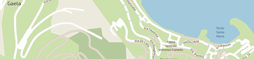 Mappa della impresa oratorio don bosco a GAETA
