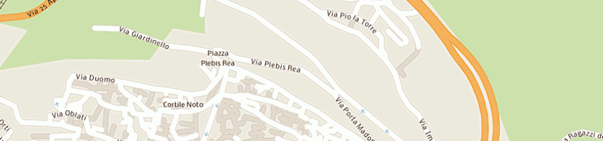 Mappa della impresa d'alessandro dott fausto a AGRIGENTO