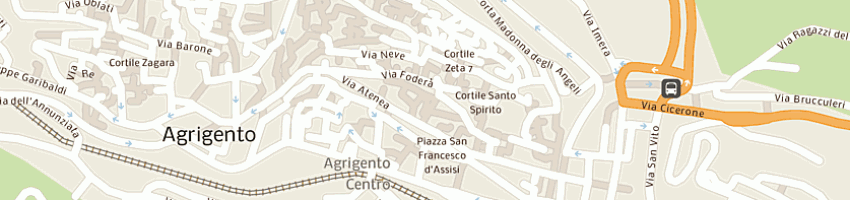 Mappa della impresa club del tempo libero a AGRIGENTO