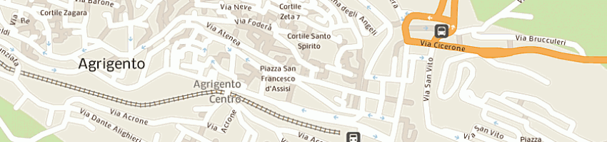 Mappa della impresa ceramicando a AGRIGENTO