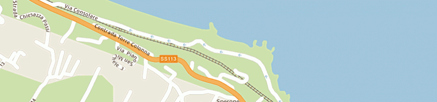 Mappa della impresa lido sporting residence a ALTAVILLA MILICIA