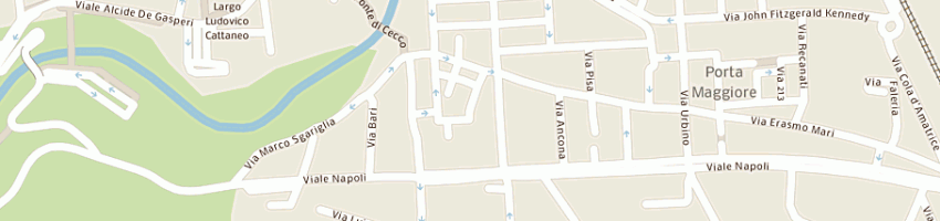 Mappa della impresa centro termico di gabrielli e salvi snc a ASCOLI PICENO