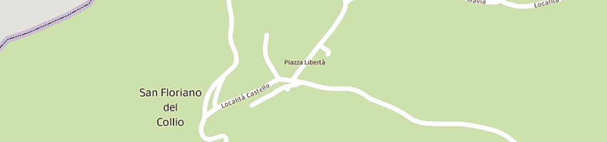 Mappa della impresa golf hotel srl a SAN FLORIANO DEL COLLIO