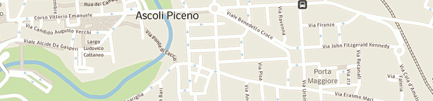 Mappa della impresa gruppo momatech srl a ASCOLI PICENO