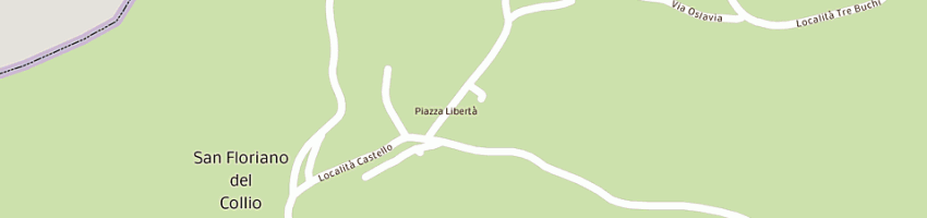 Mappa della impresa gruppo italiano vini scarl a SAN FLORIANO DEL COLLIO