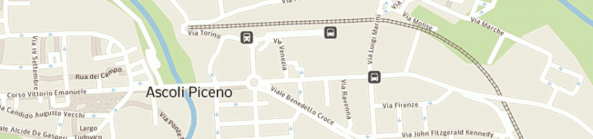 Mappa della impresa studioquattro srl a ASCOLI PICENO