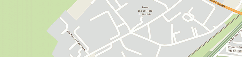 Mappa della impresa compagnia per l'elettricita' e l'acquacoltura srl a GORIZIA
