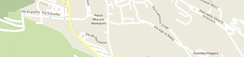 Mappa della impresa banca banco di sicilia spa a AGRIGENTO