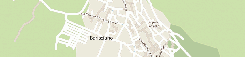 Mappa della impresa bar pizzeria del cotto serafina a BARISCIANO