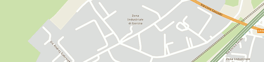 Mappa della impresa iridia spa a GORIZIA
