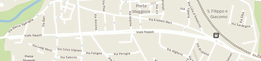 Mappa della impresa assicurazioni pavoni di pavoni e c soc in accomandita semplice a ASCOLI PICENO