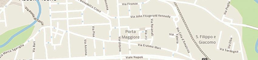 Mappa della impresa quattro zampe di frisullo erika a ASCOLI PICENO